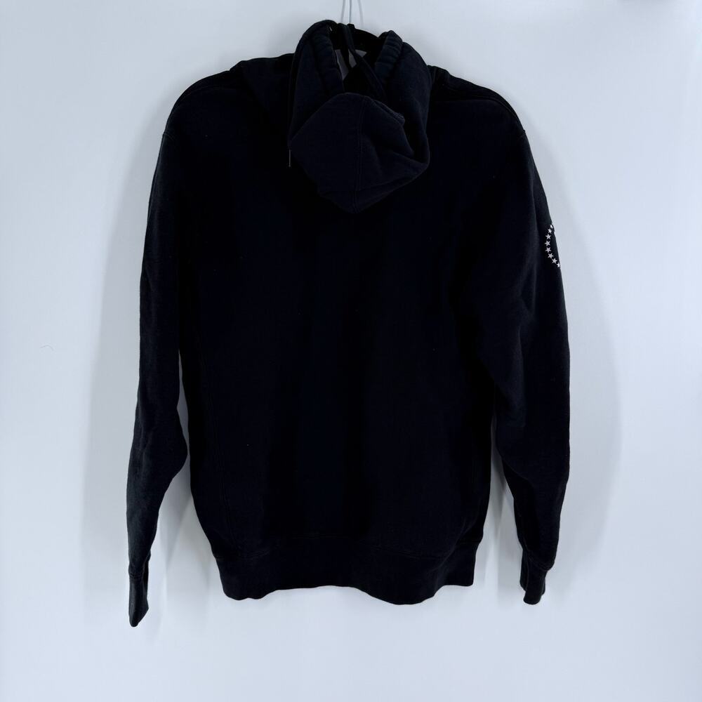 Barstool Sports Black Sleep When You’re Dead Hoodie Pullover Sweatshirt Medium - Picture 3 of 3